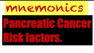 Risk factors for Pancreatic Cancer [upl. by Spielman]