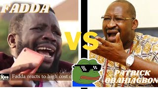 Fadda d Grammarian VS Patrick Obahiagbon  Awesome Battle of Words  The Review [upl. by Gnuhn]