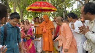 Arrival At ISKCON Baroda [upl. by Swithbart818]