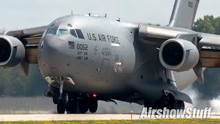 Military and Warbird ArrivalsDepartures  Wednesday  EAA AirVenture Oshkosh 2022 [upl. by Utimer]