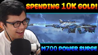 SPENDING 10K GOLD ON THE M700 POWER SURGE BLOODSTRIKE [upl. by Jedidiah]