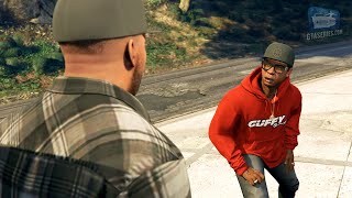 Lamar Roasts Franklin Again in GTA Online [upl. by Barcot]