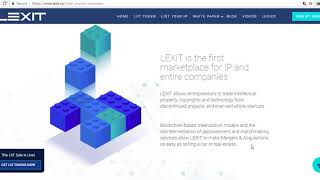 LEXIT LXT  LEXIT IP Blockchain Partner For Trading Assets [upl. by Hildagard718]