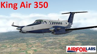 Airfoillabs King Air 350 ✈ FMC Autopilot test│ XPlane 11 [upl. by Banyaz844]