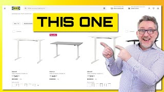 I finally got an IKEA ELECTRIC STANDING DESK in 2022 [upl. by Enileqcaj52]