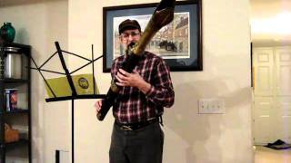 Moravian tune on the Russian Bassoon [upl. by Idieh875]