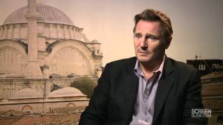 TAKEN 2 Interview with Liam Neeson  ScreenSlam [upl. by Bobinette313]