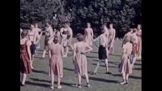 Folk Dancing in the Middlebury German School in the 40s [upl. by Whang]