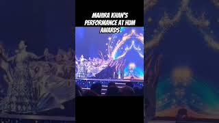 Mahira Khans graceful performance at the 9th HUM Awards HUMAWARDS HUMAWARDS2024 9thhumawards [upl. by Felty]