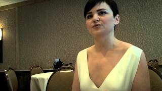 Ginnifer Goodwin Talks ONCE UPON A TIME at San Diego Comic Con 2013 [upl. by Nerual]