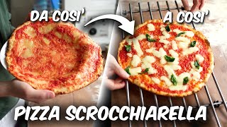 PIZZA SCROCCHIARELLA ROMANA Ricetta Completa [upl. by Laynad726]