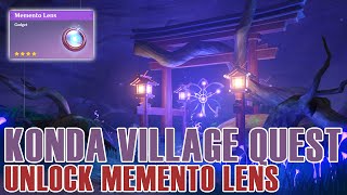 KONDA VILLAGE amp MEMENTO LENS QUEST GUIDE Needed to unlock Underwater Cave  Genshin Impact [upl. by Vinson]