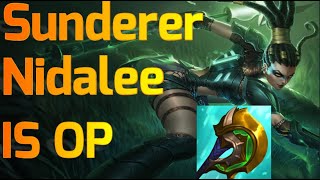 Divine Sunderer Nidalee is BROKEN You Must Try this Nidalee Jungle Build in your games [upl. by Hilarius]