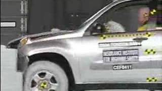 Crash Test 2004  2005 Toyota Rav 4 MFG After Dec 2003 IIHS Frontal Impact [upl. by Richmound936]