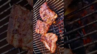 Grillowane Żeberka Bardzo Prosty Sposób food cooking keto bbq grill [upl. by Alywt]