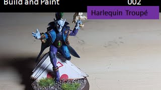 Warhammer 40k Harlequin Painting Tutorial he Dark Artisan Build and Paint pt2 [upl. by Nawram]