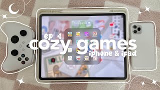 cozy games for ios 🧸☁️  9 cute amp comfy aesthetic mobile games for iphone amp ipad [upl. by Eissirhc]