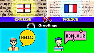 English Vs French  Language Comparison [upl. by Riccardo360]