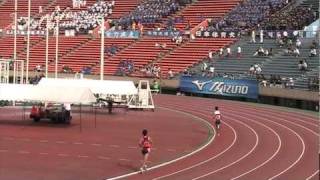 第79回日本インカレ男子5千ｍ  2010 Japanese National Univ Mens 5000 m [upl. by Zednanreh]