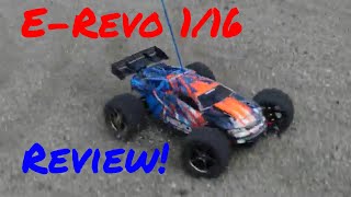 Traxxas ERevo 116 Brushed Review  Big Power In A Small Package [upl. by Wylie974]