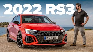 NEW Audi RS3 Road And Track Review  Carfection 4K [upl. by Nohsram]