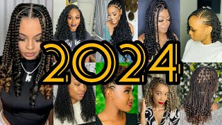 🔥💖 Hottest braids hairstyles for black women  Braids Hairstyles with curls  Braids Hairstyles [upl. by Lacee796]