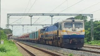 2 in 1 Surprise diesel action of LTTERS Duronto amp Sri Ganganagar Kochuveli Express [upl. by Noxin520]