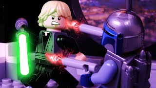 Lego Star Wars Stop Motions SE 3 Ep 2 Luke Vs Jango Fett [upl. by Yousuf]