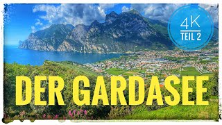 Gardasee  Traumhafte Wandertouren amp das schönste Dorf Italiens  mit Drohne in 4K  Teil 2 [upl. by Ahsienat]