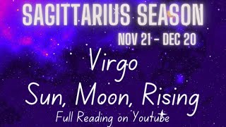 What Crystal Should Virgos Work With this Sag Season messagefromtheuniverse tarot horoscope [upl. by Gentes]