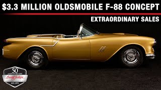 33 Million Oldsmobile F88 Concept Car  BARRETTJACKSON 50th ANNIVERSARY [upl. by Reisch]