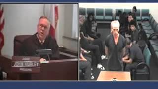 Judge Hurley in Broward Bond Court with David Hall [upl. by Ainaj]