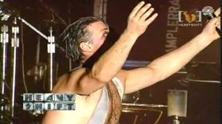 Rammstein  Heirate Mich Live Big Day Out Festival 2001 [upl. by Ahsiym]