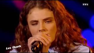 The First Girl To Win the Voice French 2018 Maëlle [upl. by Yhtac]