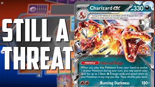 FROM TOPTIER TO UNDERRATED Charizard ex STILL BURNS  Pokemon TCG Deck List  Matches [upl. by Aenyl]