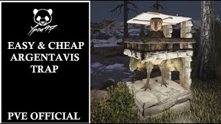 Argentavis Trap  Cheap and Easy  ARK Survival Evolved [upl. by Breanne372]