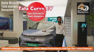 Tata Curvv EV  Distinctive Design Luxurious Comfort amp Robust Performance  Tata Auto Matrix Mlore [upl. by Ahseniuq]