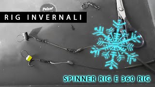 Spinner rig e 360 rig  I migliori rig invernali carpfishing rig [upl. by Bianca]