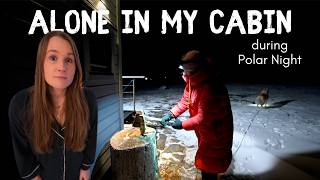 A day in my life ALONE in my CABIN on Svalbard ⎹ Polar Night [upl. by Recor]