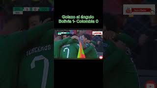 Gol de Bolivia vs Colombia para ganar el partido eliminatorias2026 [upl. by Fotinas137]