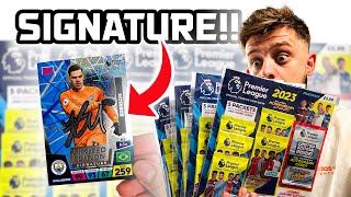 SIGNATURE CARD  Panini ADRENALYN XL Premier League 2023 4x Multipack Opening [upl. by Sheply]