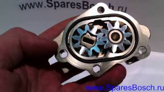 0440020060  Gear pump diesel Zahnradpumpe Насос шестеренчатый BOSCH [upl. by Sarita]