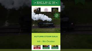 Autumn Steam Gala at The Watercress Line [upl. by Suiravaj]