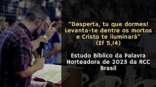 LIVE 118  Estudo Bíblico da Palavra Norteadora de 2023 da RCC Brasil [upl. by Munafo394]