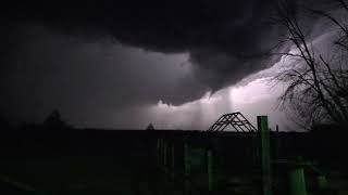 Wisconsins First February Tornado Evansville 282024 Part 2 of 3 [upl. by Ajnin]