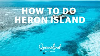 How to do Heron Island in a day [upl. by Einegue]