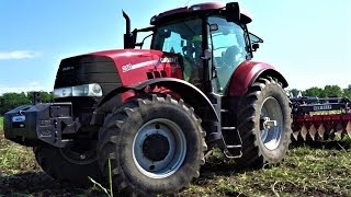 Case IH Tractor with Disc Harrows Demonstration 2018  Madara Agro Bulgaria [upl. by Eppes153]