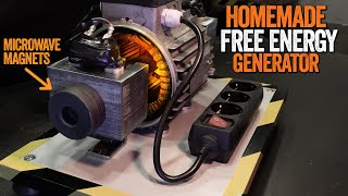 10Kw FREE ENERGY GENERATOR with Microwave Parts [upl. by Aggarwal369]