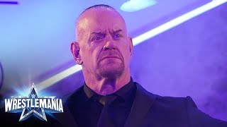 The Undertaker makes his WrestleMania entrance WrestleMania 38 WWE Network Exclusive [upl. by Maffei]