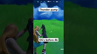 Thunder pump fortnite gaming [upl. by Ecinue]